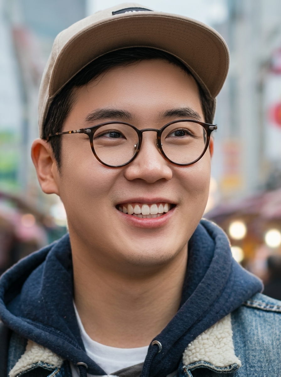 가상모델 #1419 얼굴 원본 8