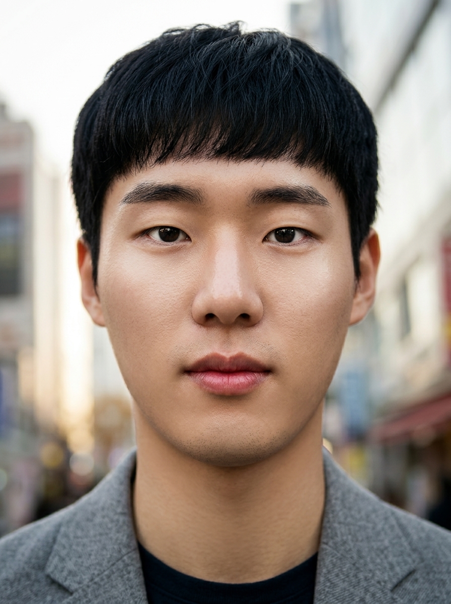 가상모델 #1421 얼굴 원본 23