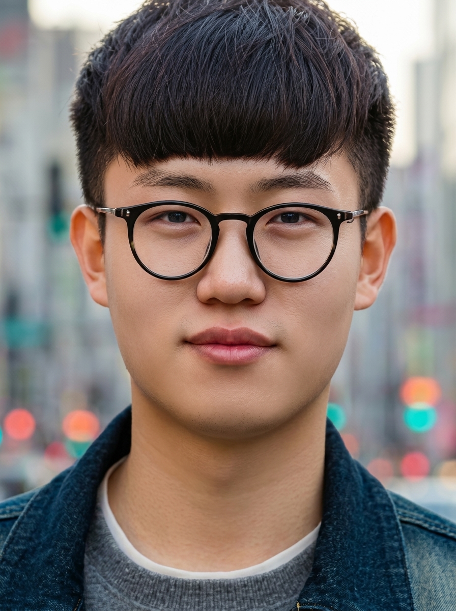 가상모델 #1425 얼굴 원본 9