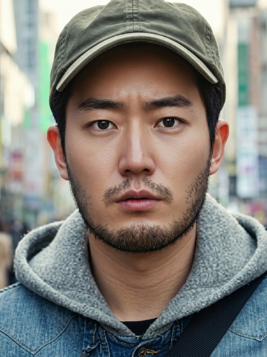 가상모델 #1425 얼굴 원본 14