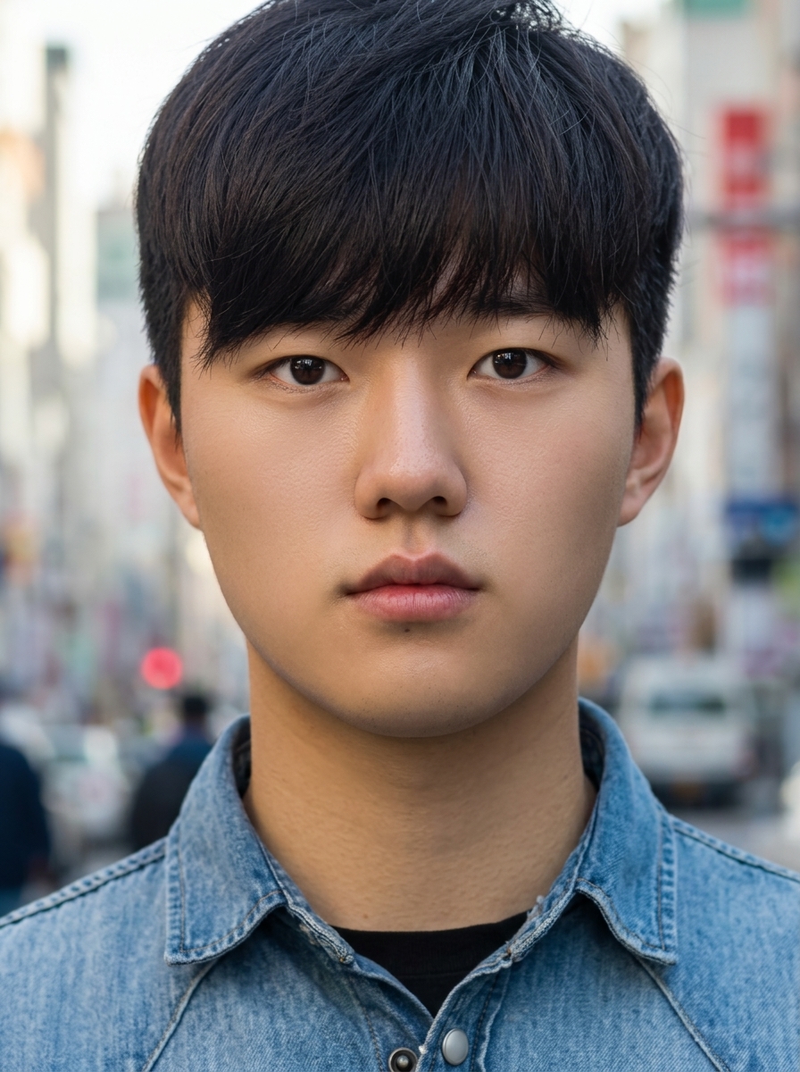 가상모델 #1433 얼굴 원본 21