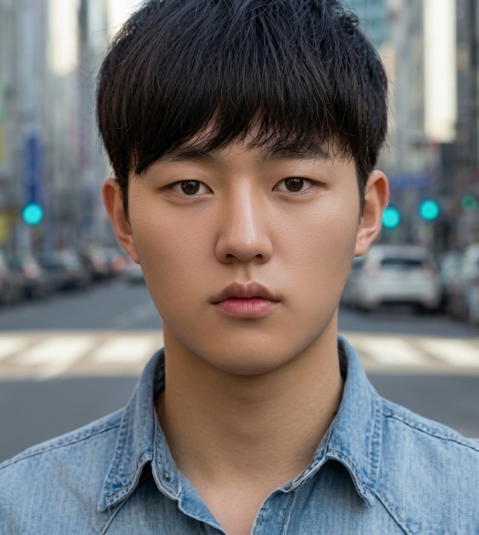 가상모델 #1434 얼굴 원본 8