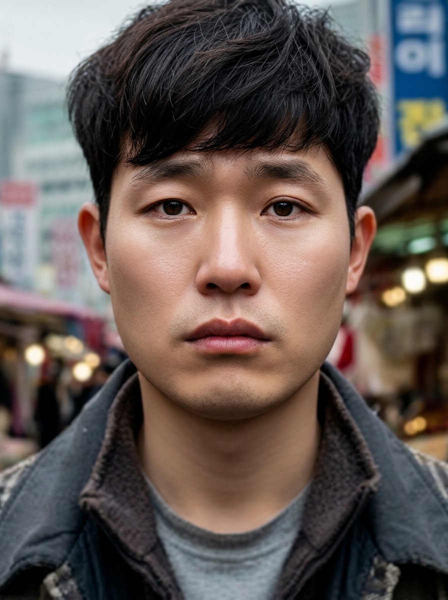 가상모델 #1434 얼굴 원본 20