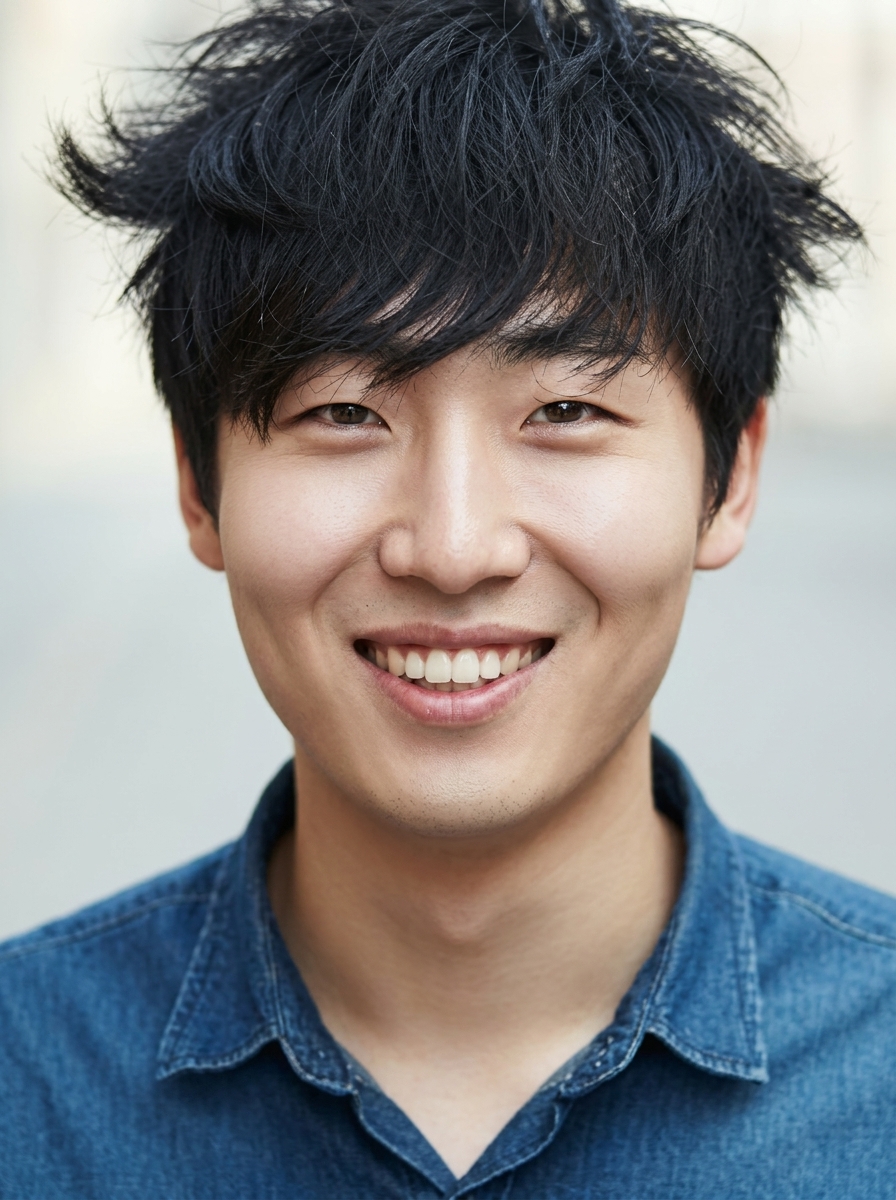 가상모델 #1435 얼굴 원본 9