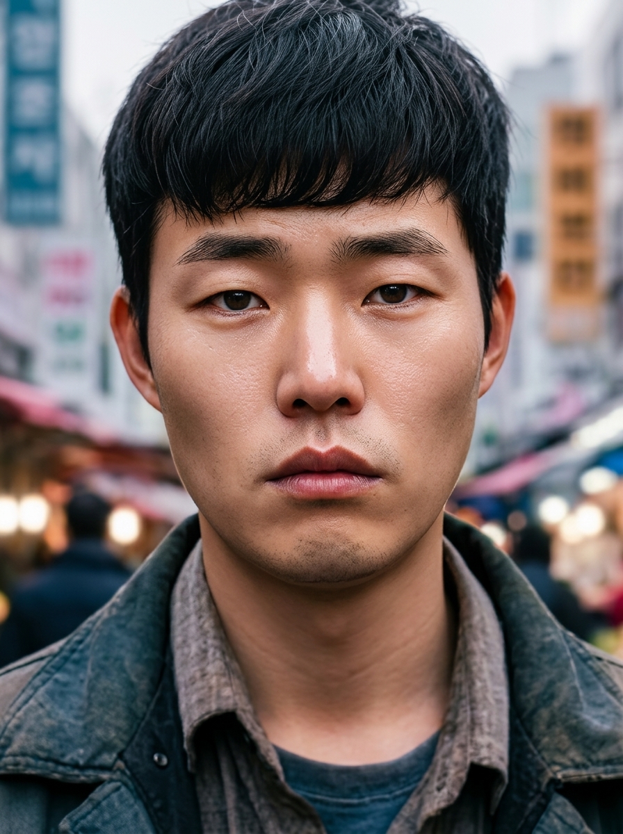 가상모델 #1435 얼굴 원본 12