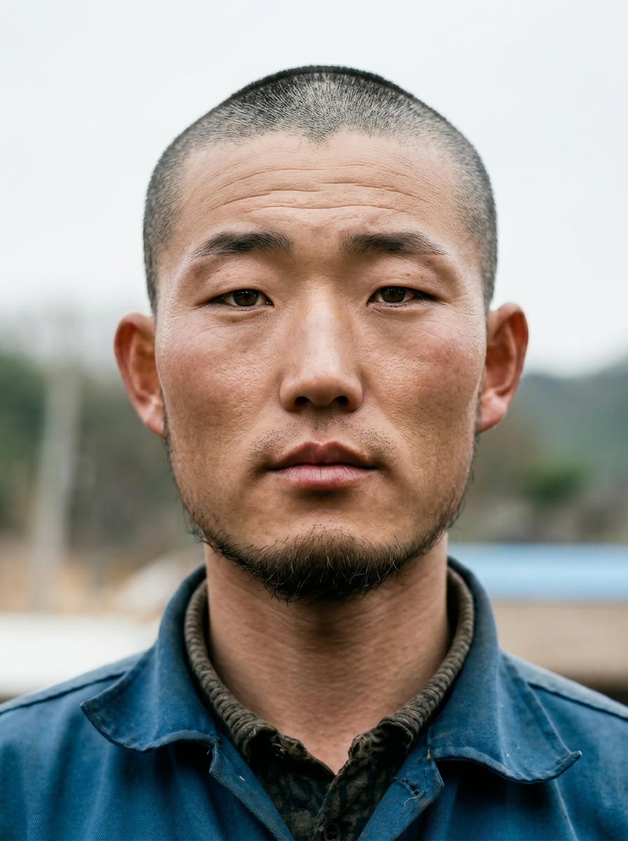 가상모델 #1435 얼굴 원본 19