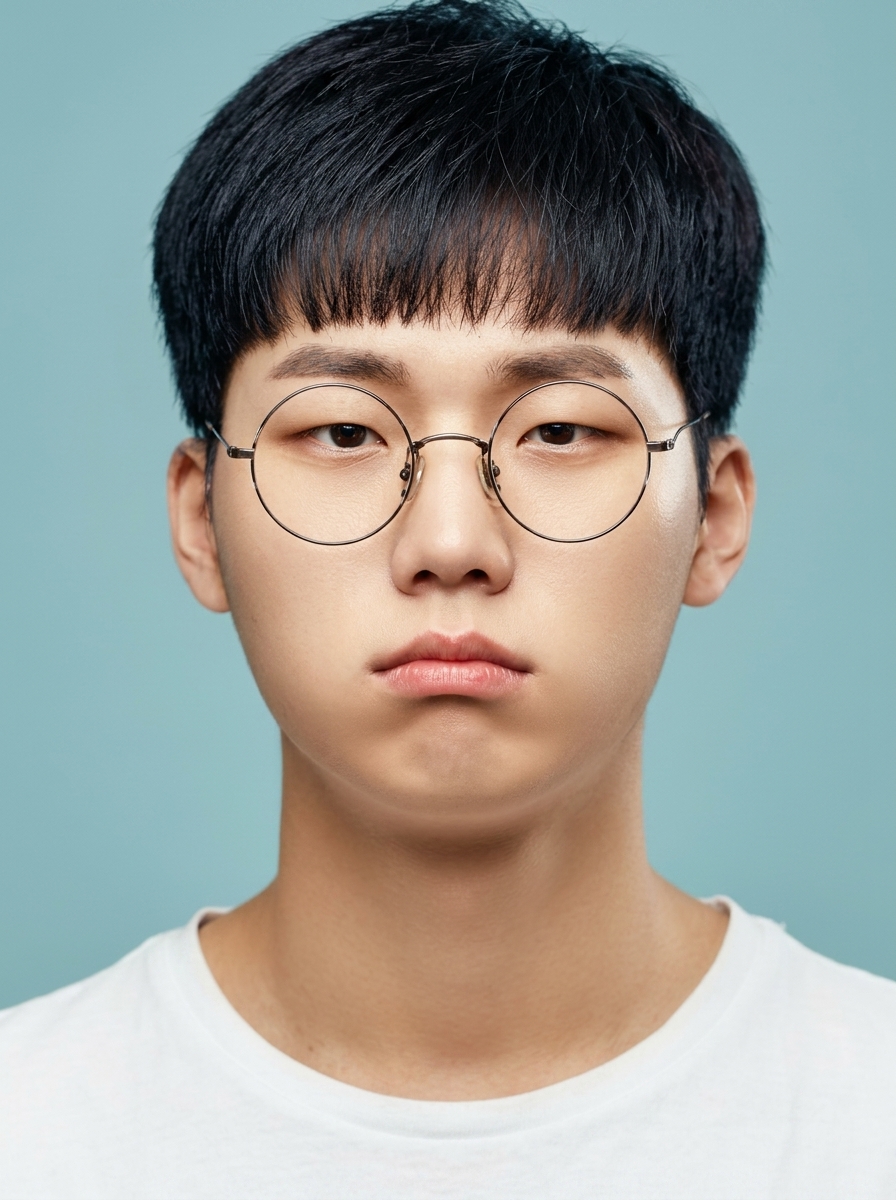 가상모델 #1437 얼굴 원본 17