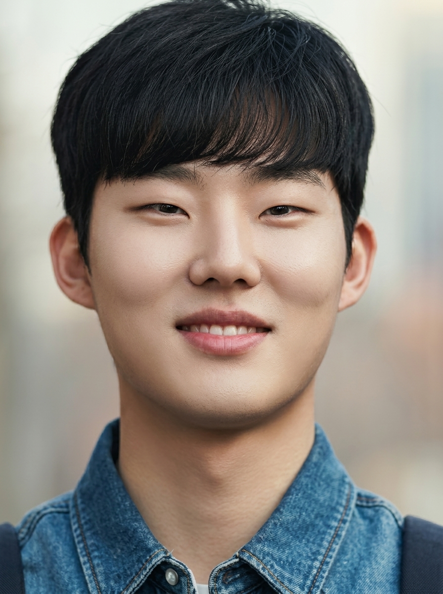 가상모델 #1438 얼굴 원본 9