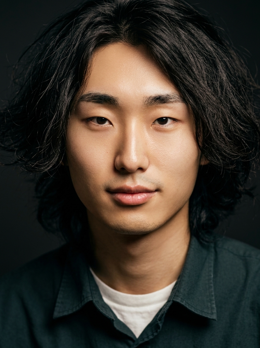 가상모델 #1438 얼굴 원본 16