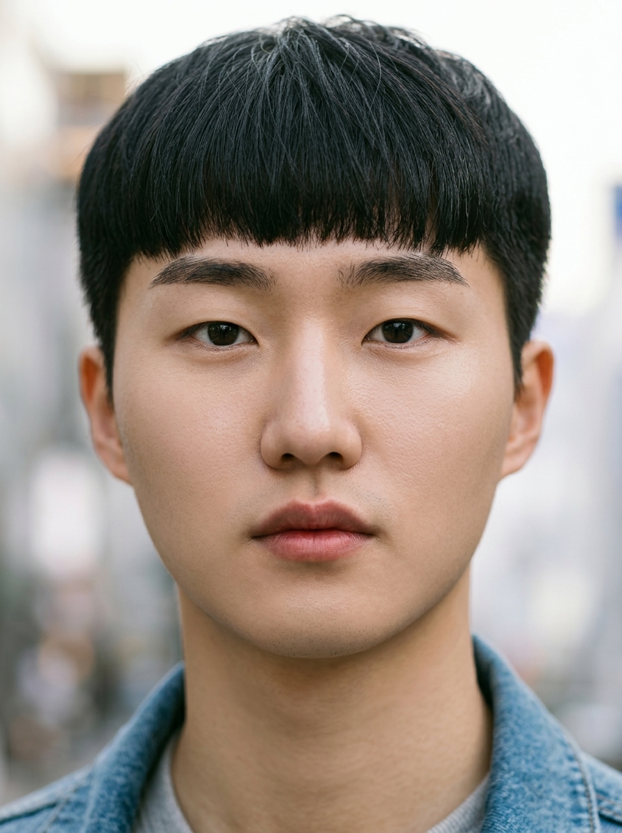 가상모델 #1439 얼굴 원본 19