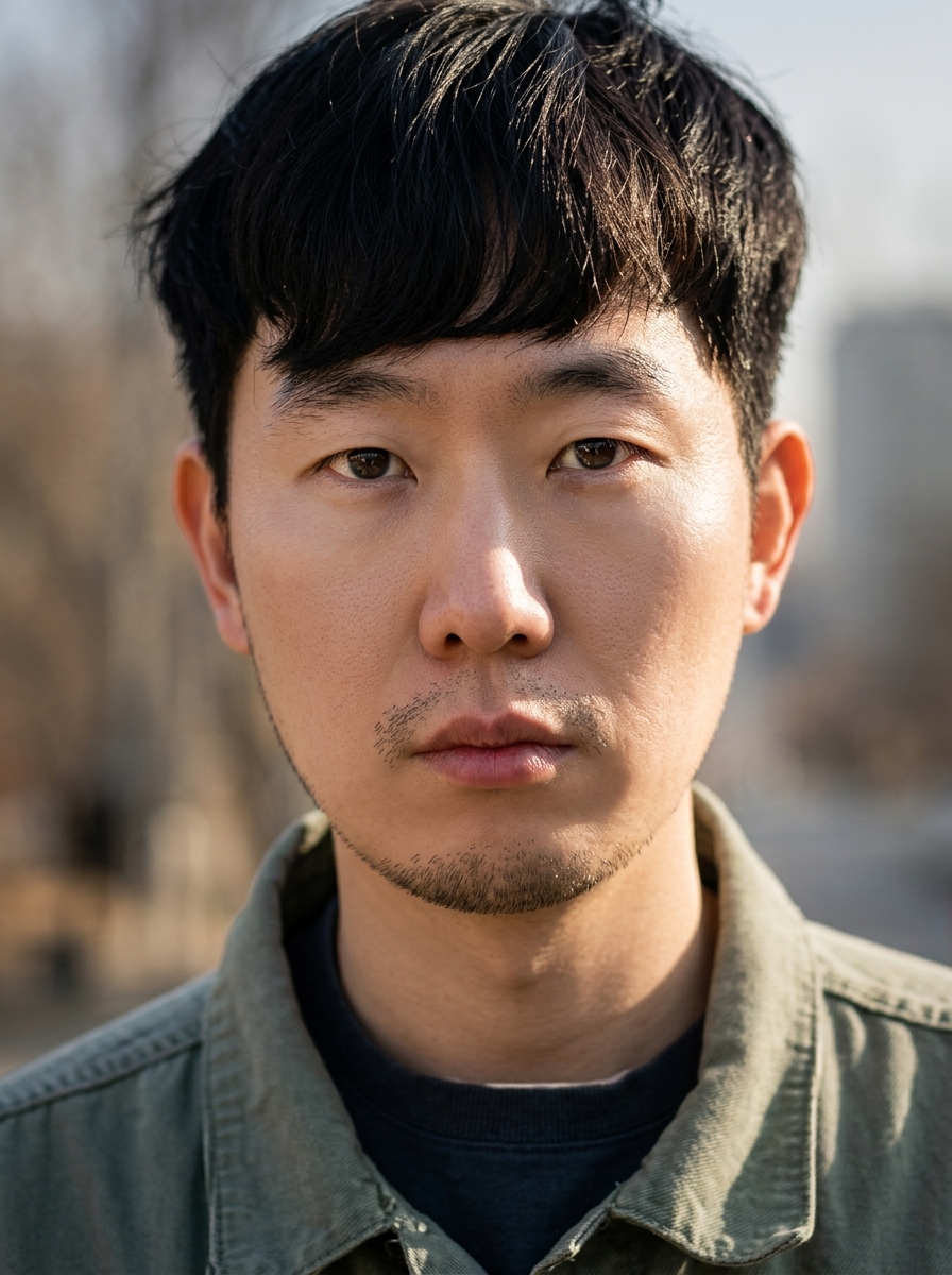 가상모델 #1439 얼굴 원본 22