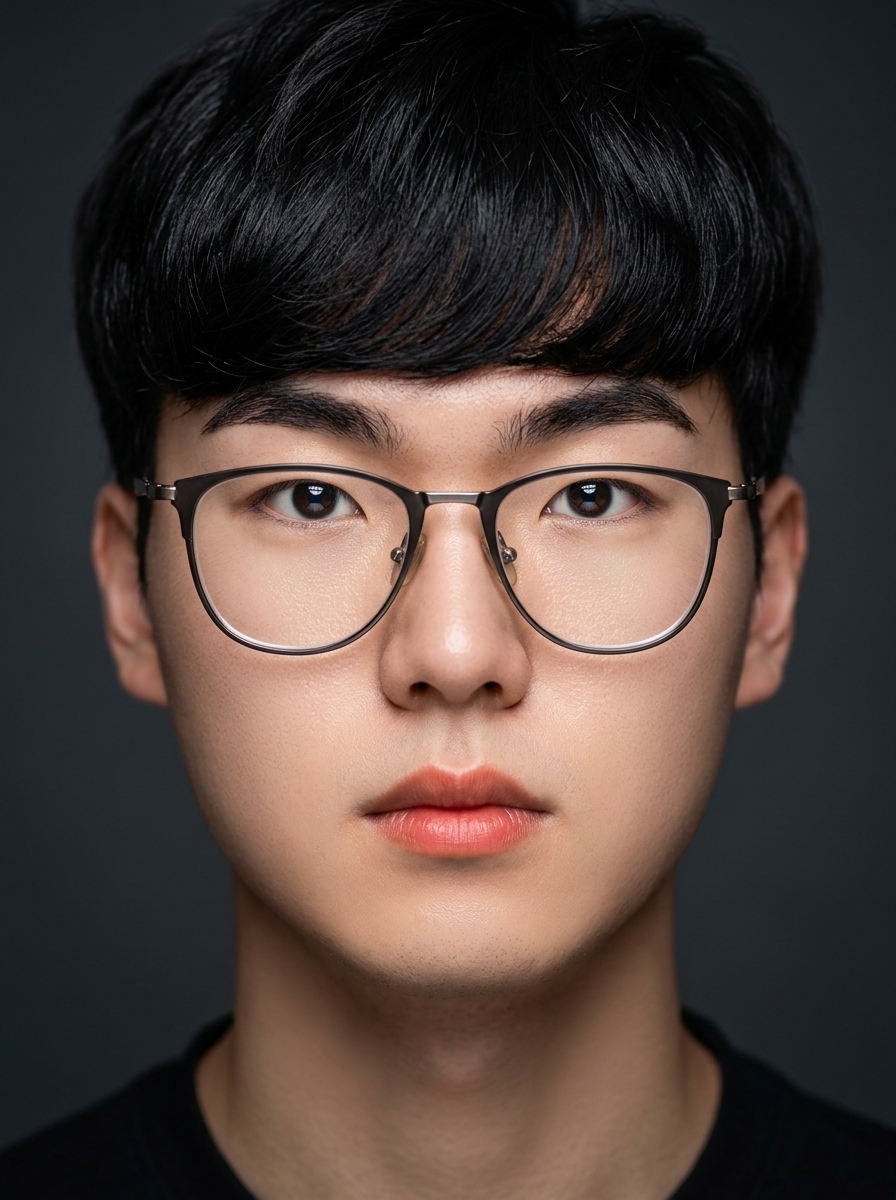 가상모델 #1443 얼굴 원본 3
