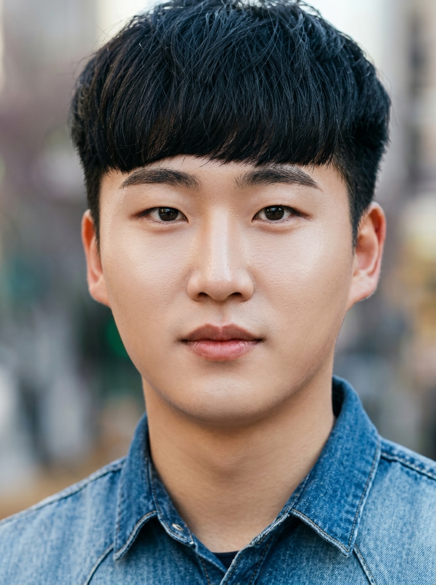 가상모델 #1443 얼굴 원본 19