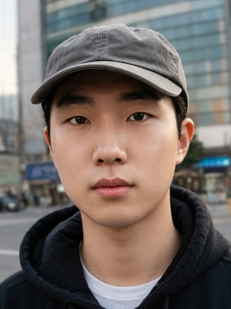 가상모델 #1444 얼굴 원본 13