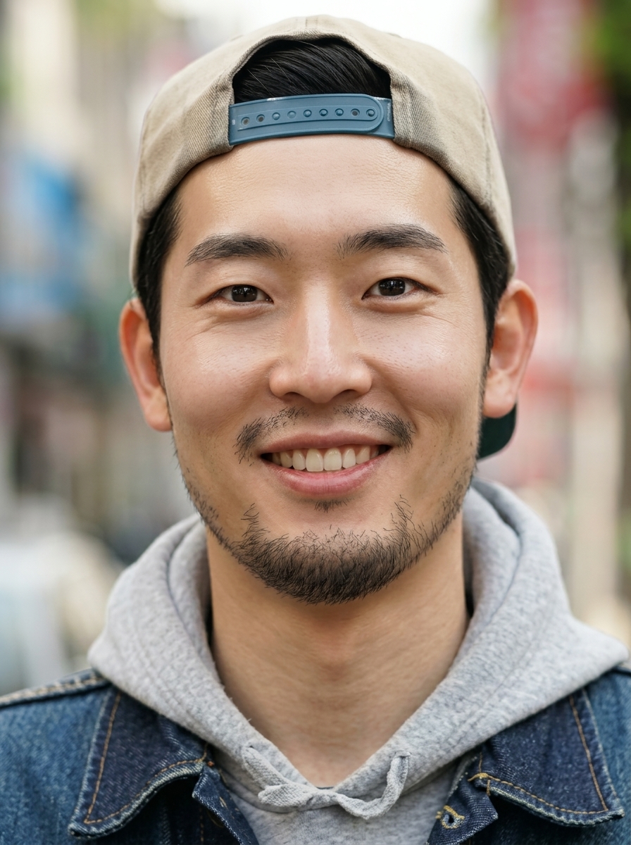 가상모델 #1446 얼굴 원본 9
