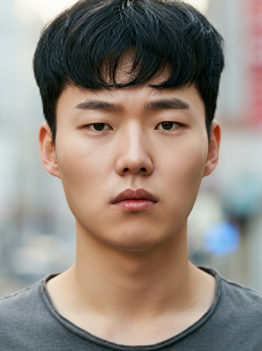 가상모델 #1448 얼굴 원본 18