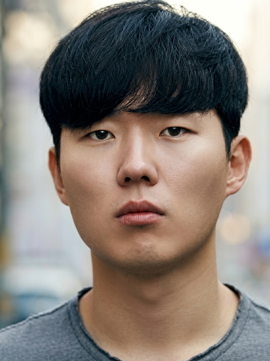 가상모델 #1448 얼굴 원본 24