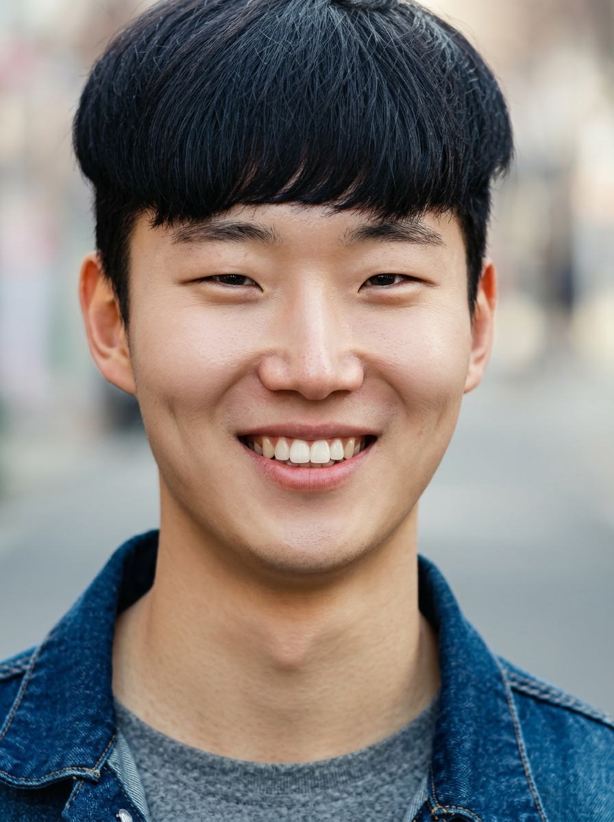 가상모델 #1451 얼굴 원본 23