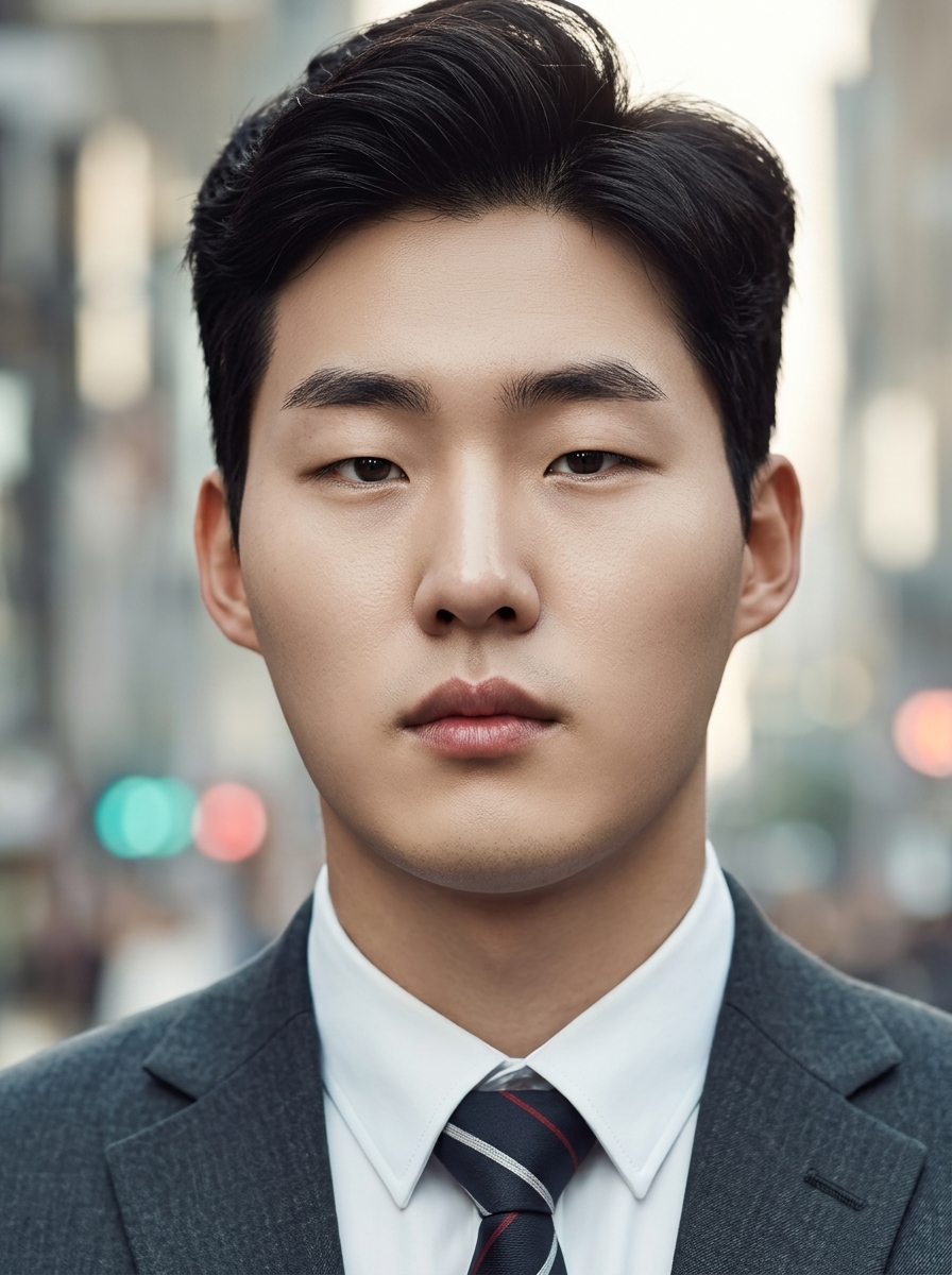 가상모델 #1452 얼굴 원본 6