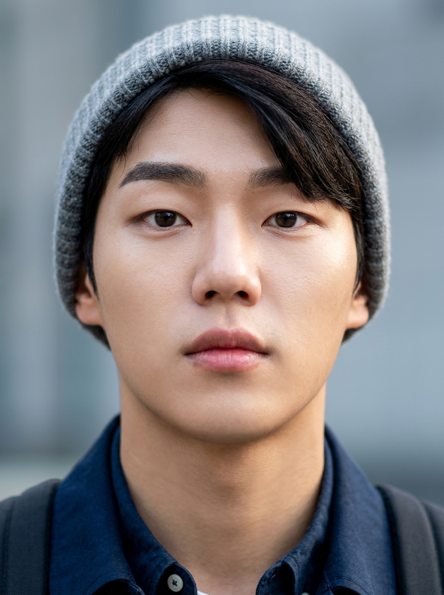 가상모델 #1453 얼굴 원본 14