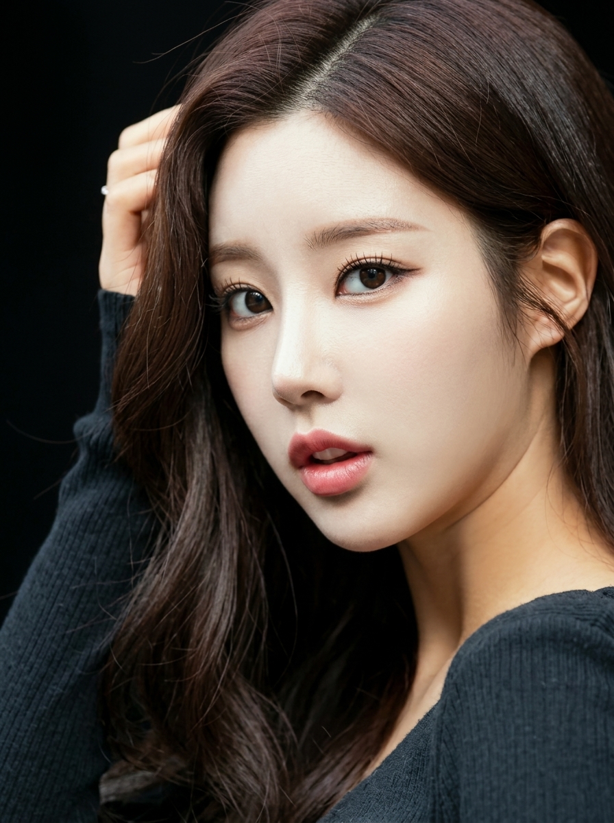 가상모델 #1454 얼굴 원본 5