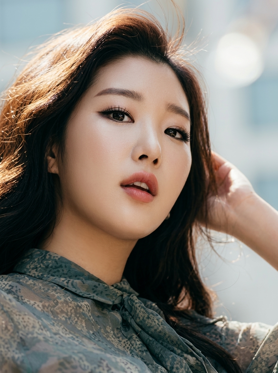 가상모델 #1454 얼굴 원본 10