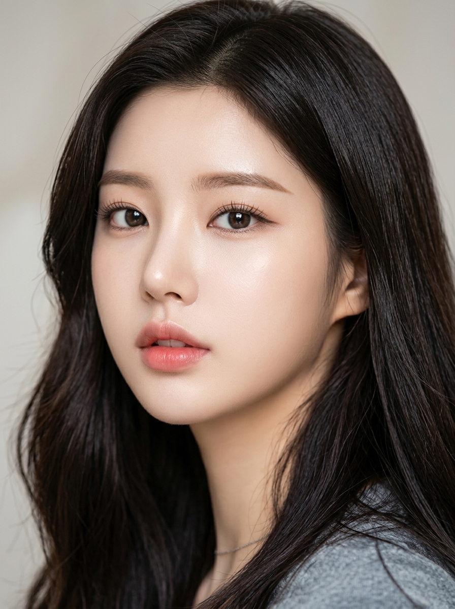 가상모델 #1454 얼굴 원본 12