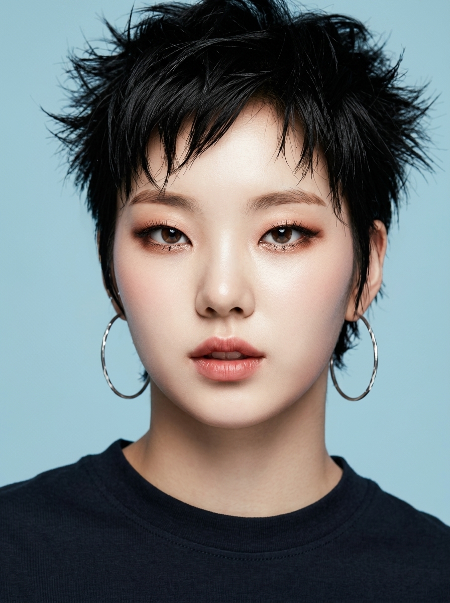 가상모델 #1454 얼굴 원본 13