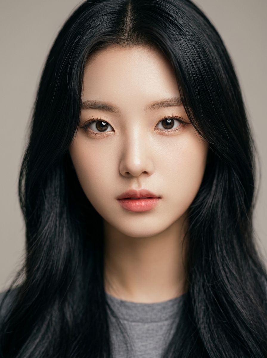 가상모델 #1454 얼굴 원본 18
