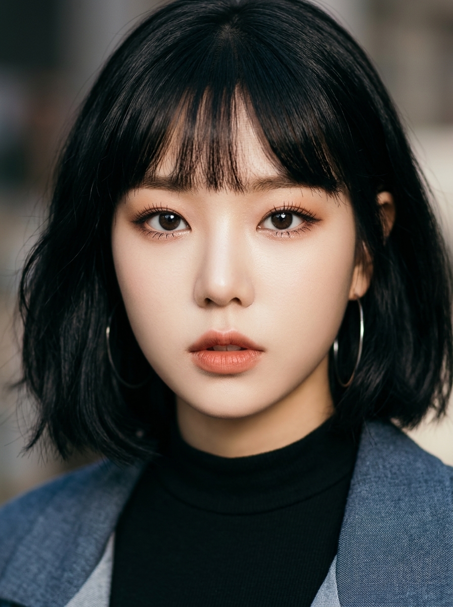 가상모델 #1454 얼굴 원본 19