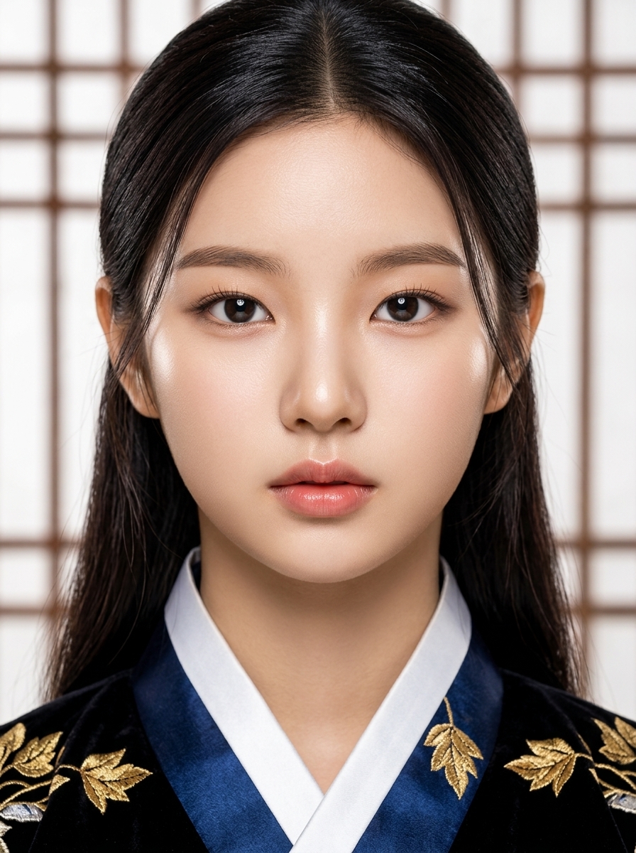 가상모델 #1454 얼굴 원본 21