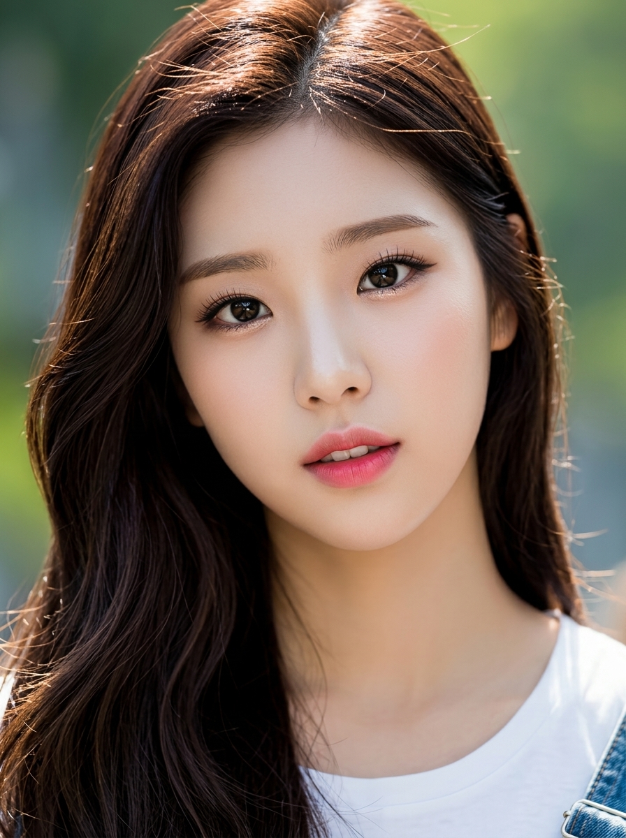 가상모델 #1456 얼굴 원본 1