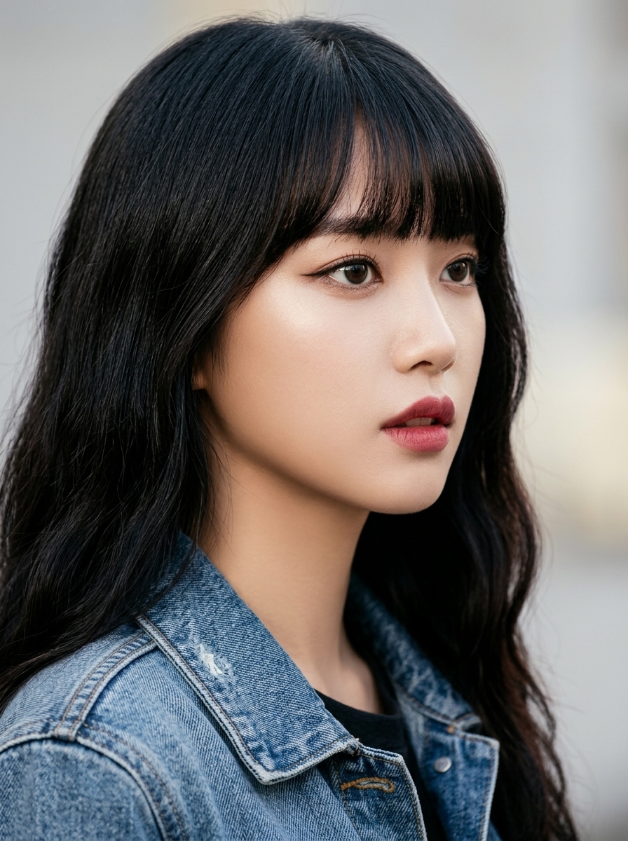 가상모델 #1456 얼굴 원본 2
