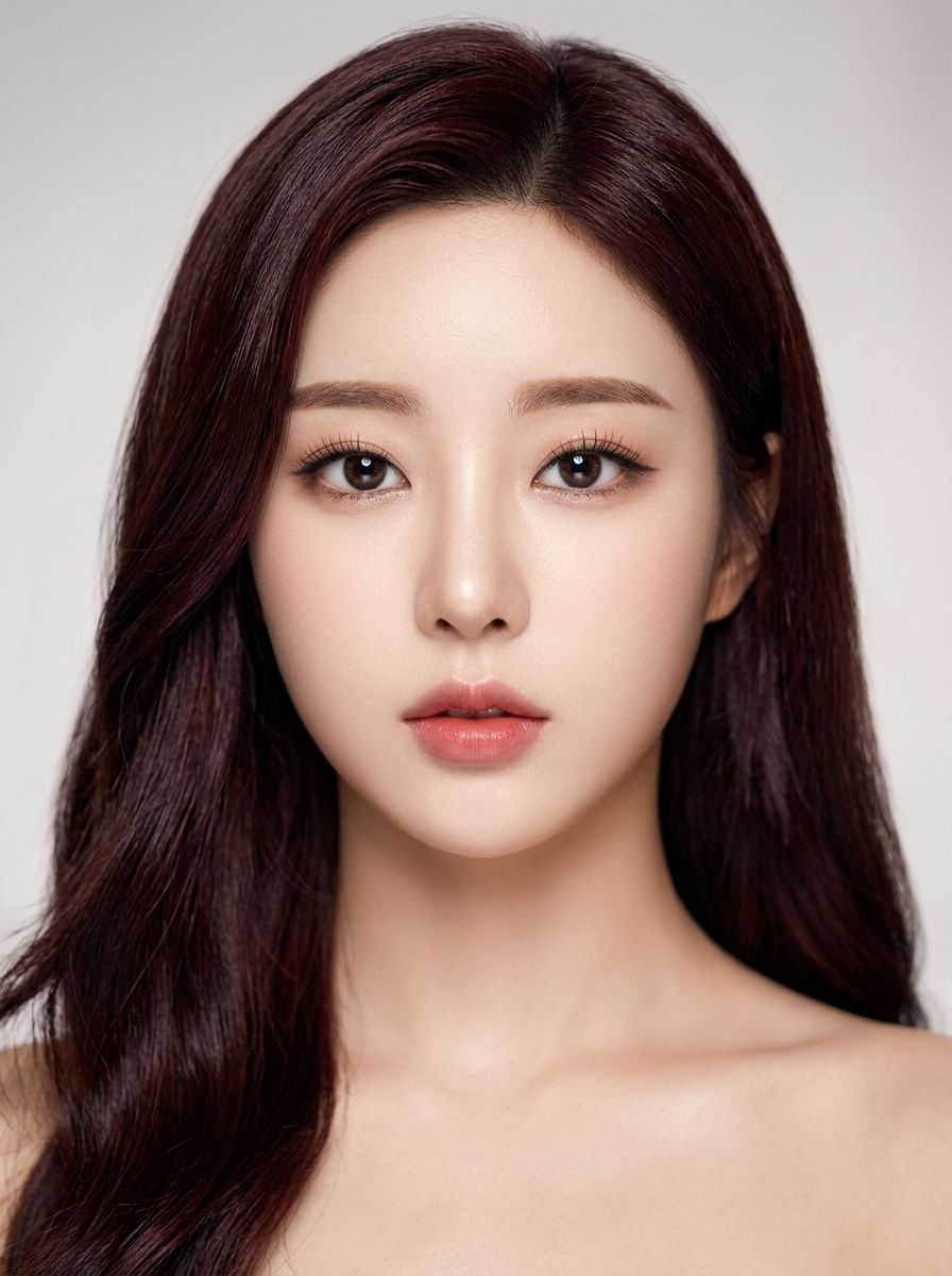 가상모델 #1456 얼굴 원본 7