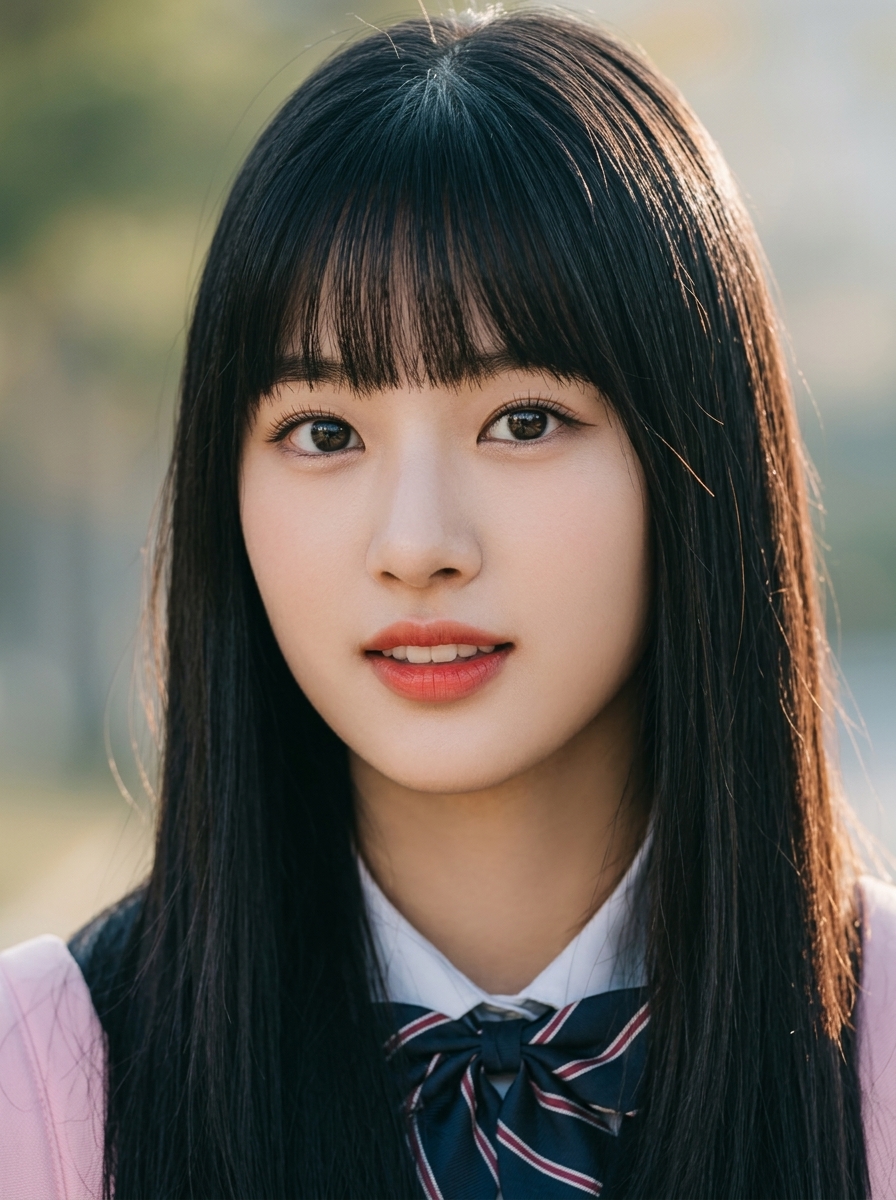 가상모델 #1456 얼굴 원본 12