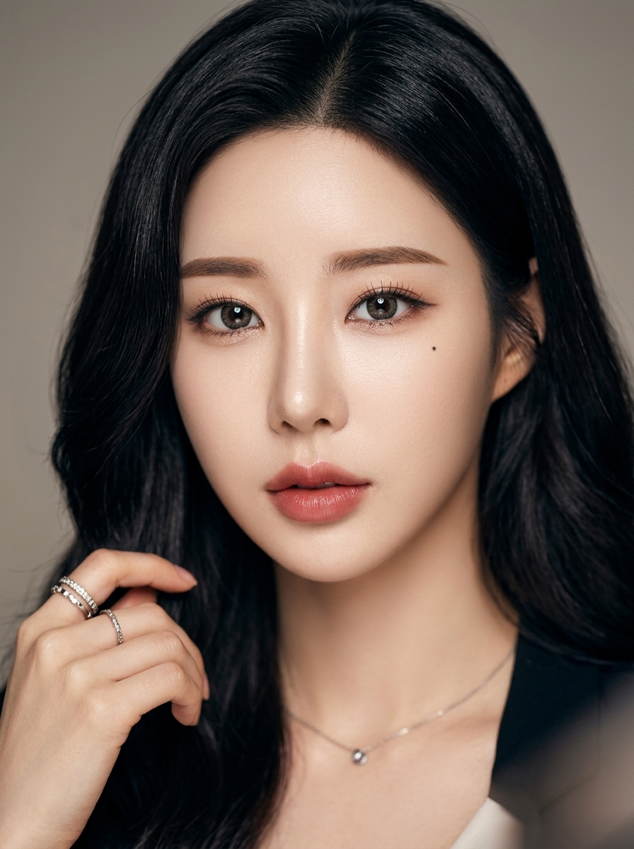 가상모델 #1456 얼굴 원본 13