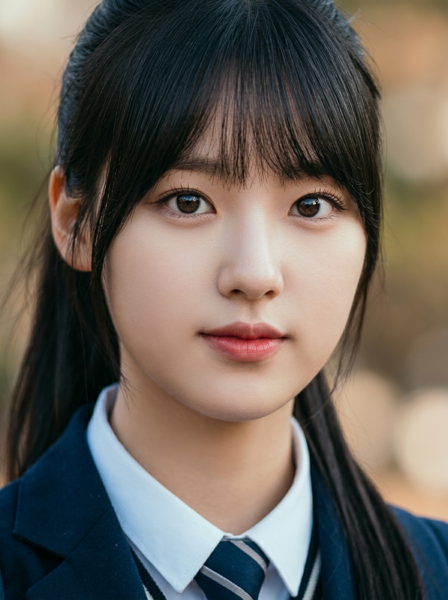 가상모델 #1456 얼굴 원본 14