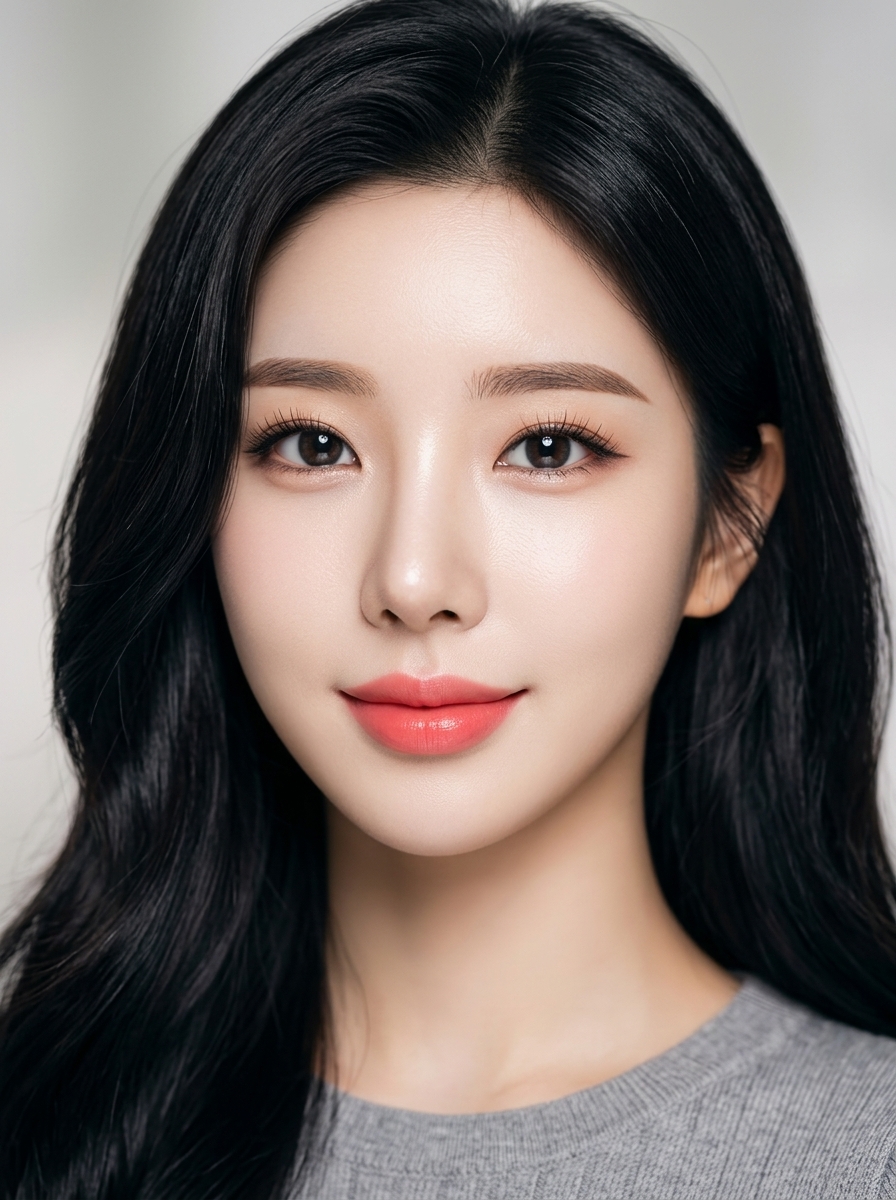 가상모델 #1456 얼굴 원본 23