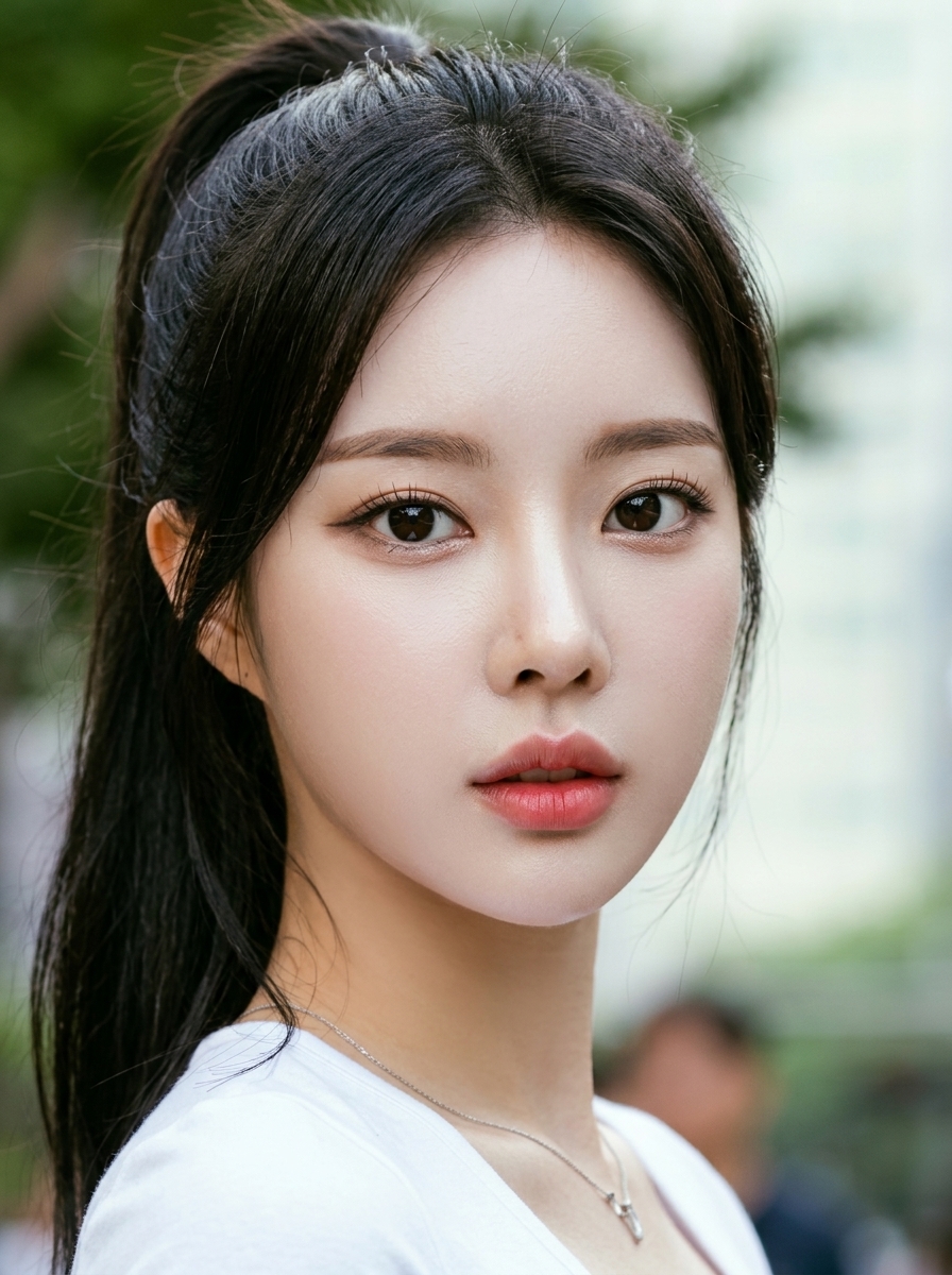 가상모델 #1456 얼굴 원본 24