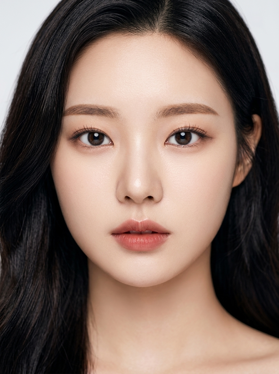 가상모델 #1457 얼굴 원본 1
