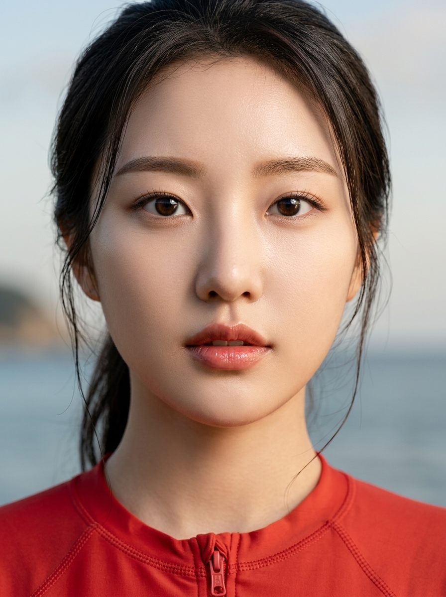 가상모델 #1457 얼굴 원본 8