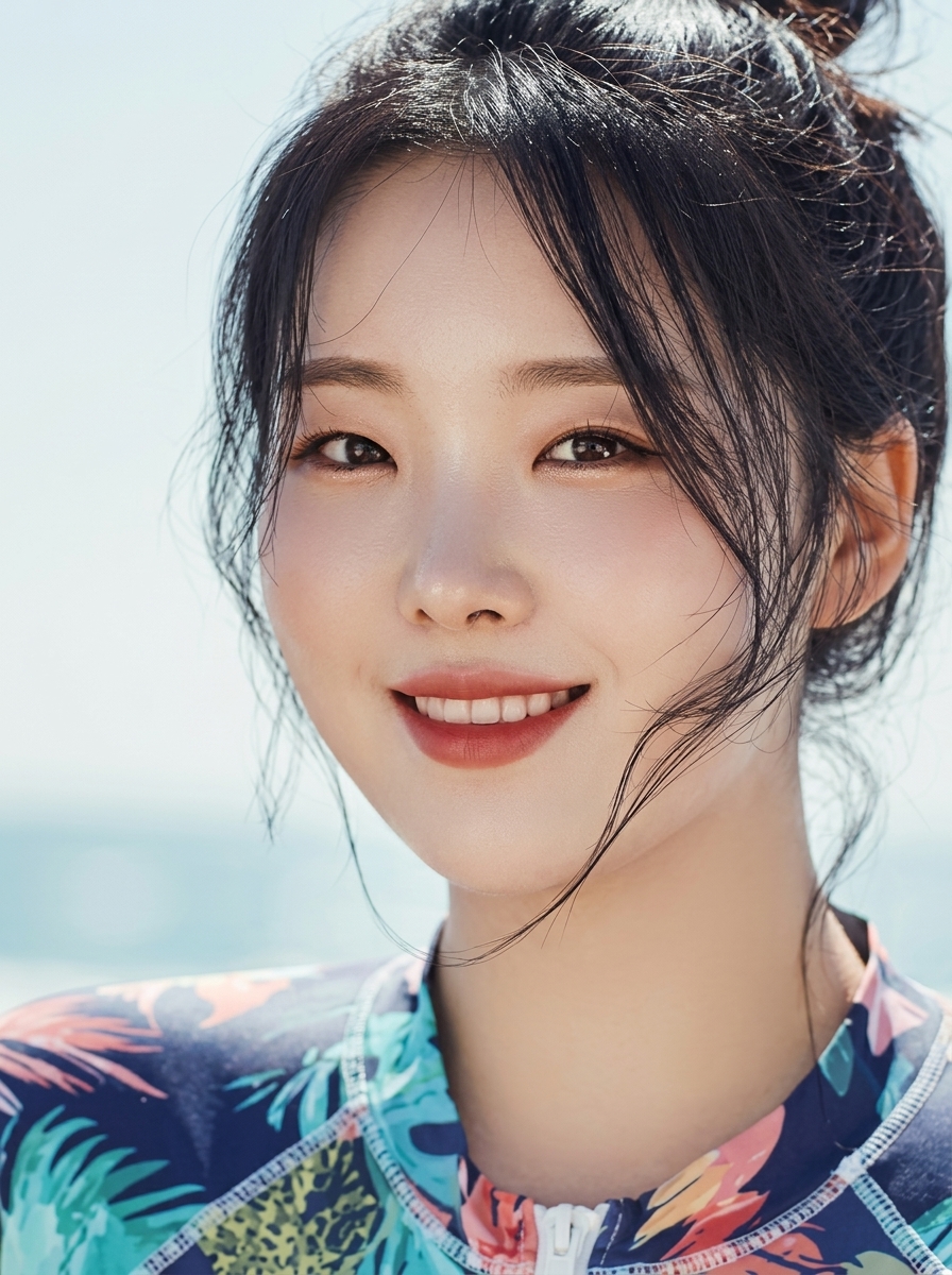 가상모델 #1457 얼굴 원본 13