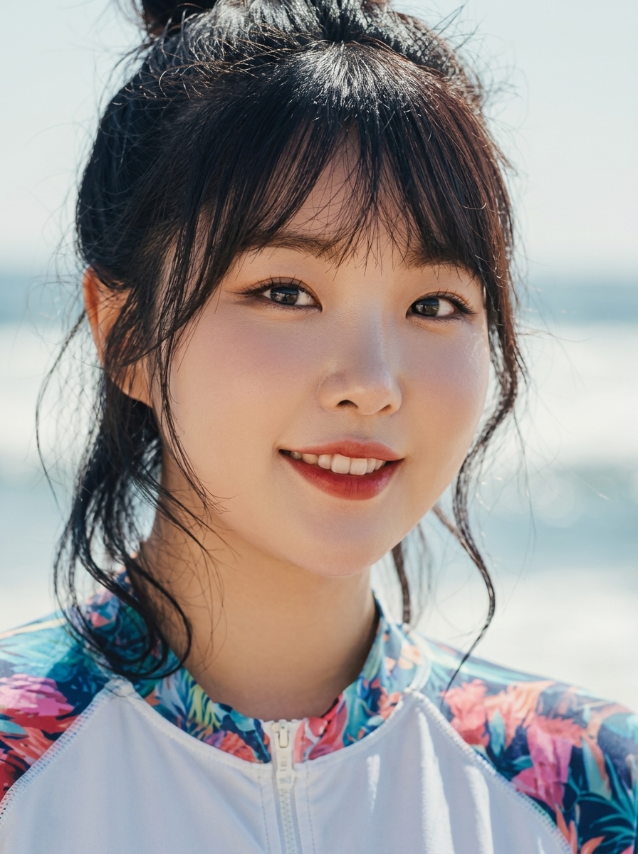 가상모델 #1457 얼굴 원본 15