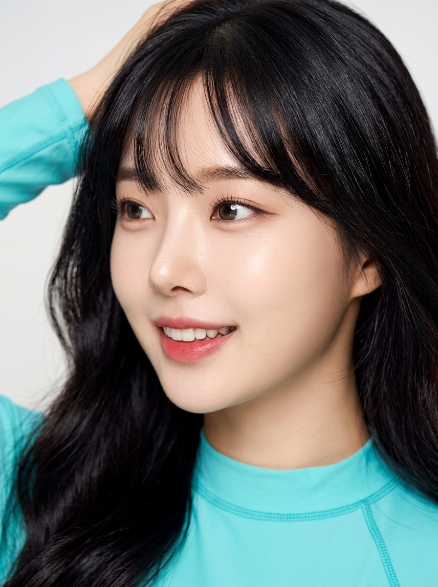 가상모델 #1457 얼굴 원본 17