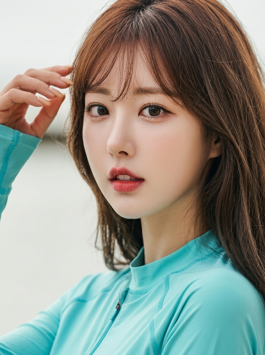 가상모델 #1457 얼굴 원본 18
