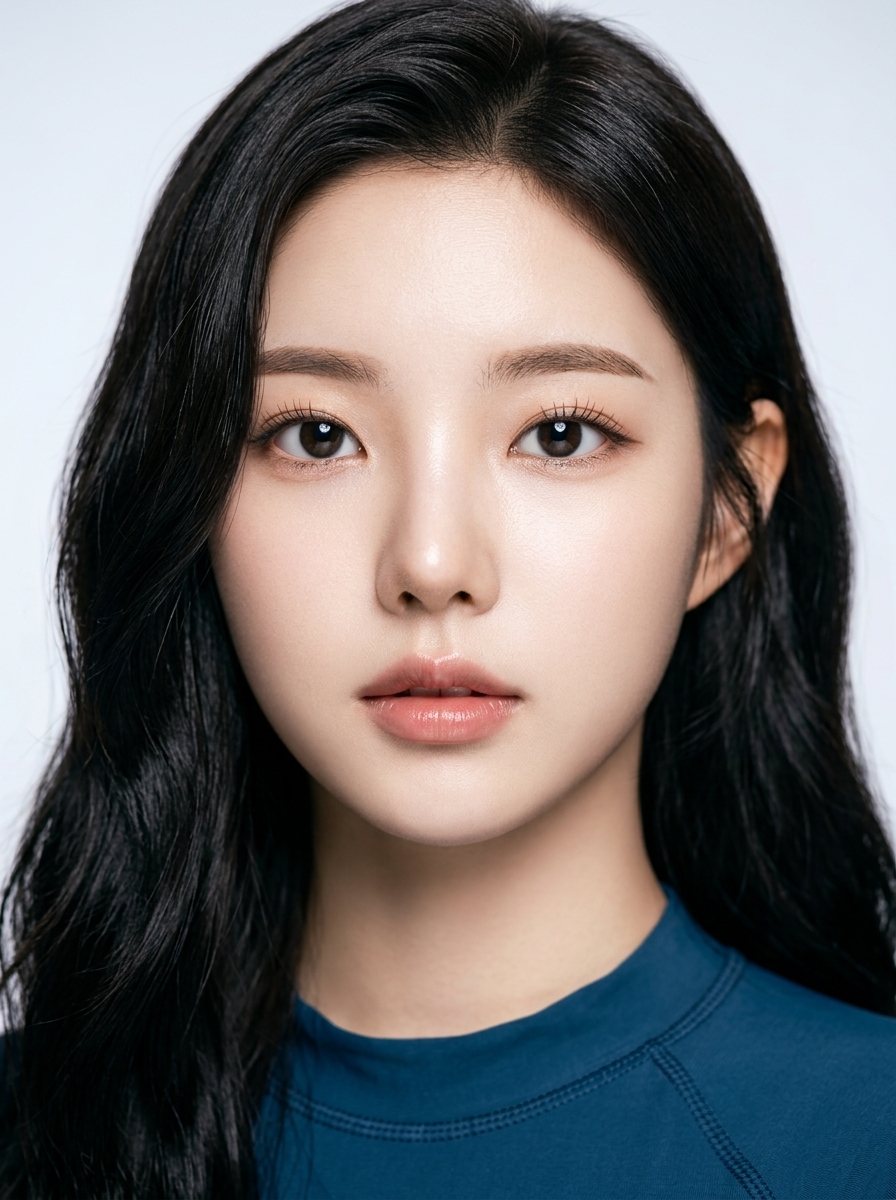 가상모델 #1457 얼굴 원본 21