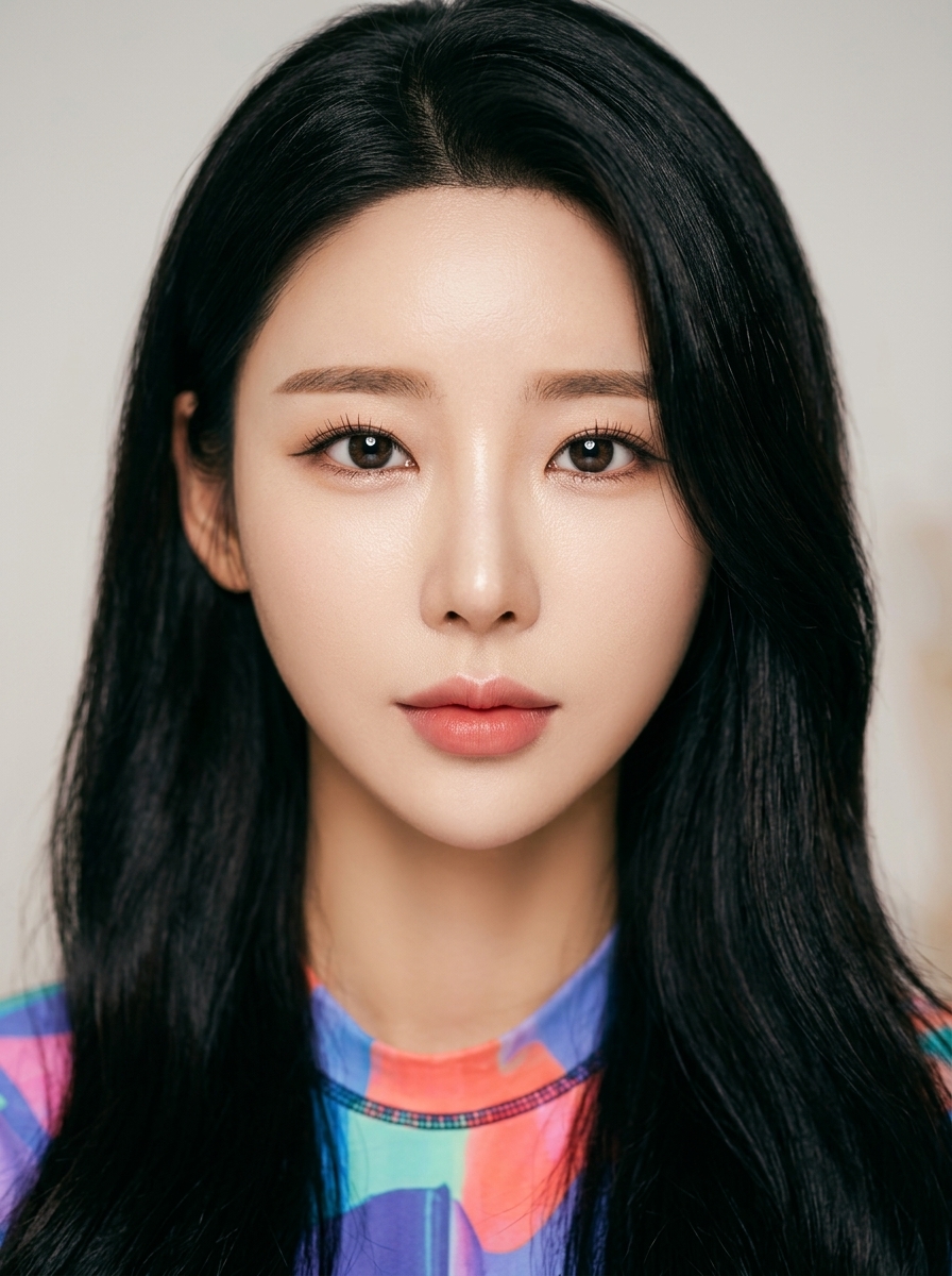 가상모델 #1457 얼굴 원본 24