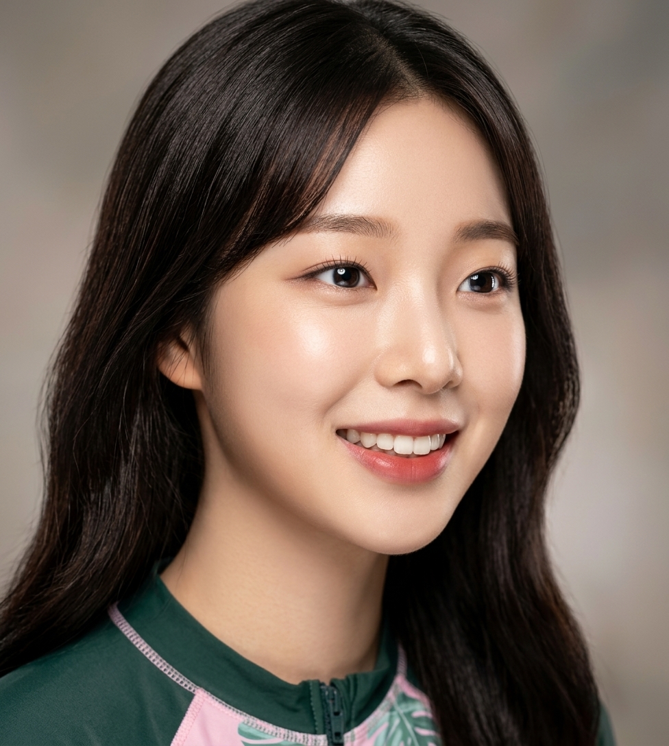 가상모델 #1458 얼굴 원본 2