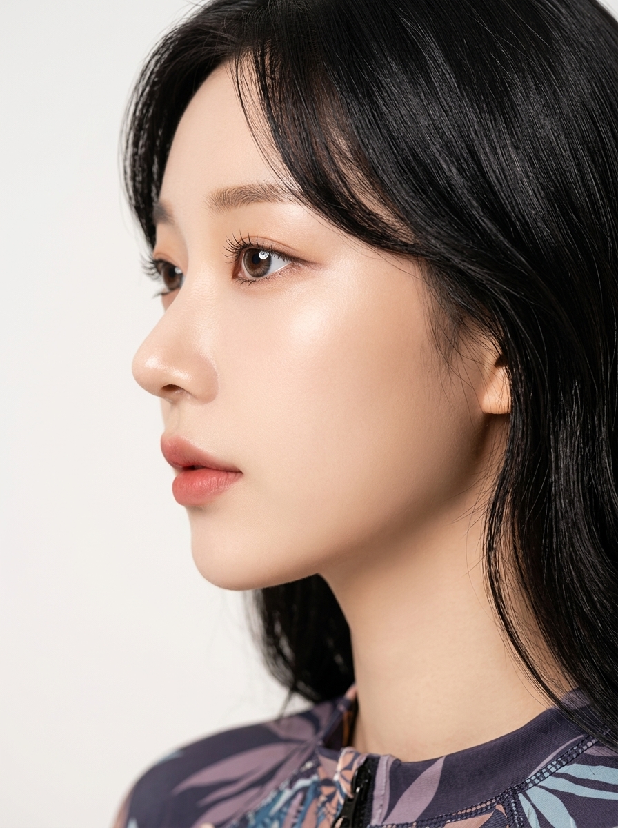 가상모델 #1458 얼굴 원본 3