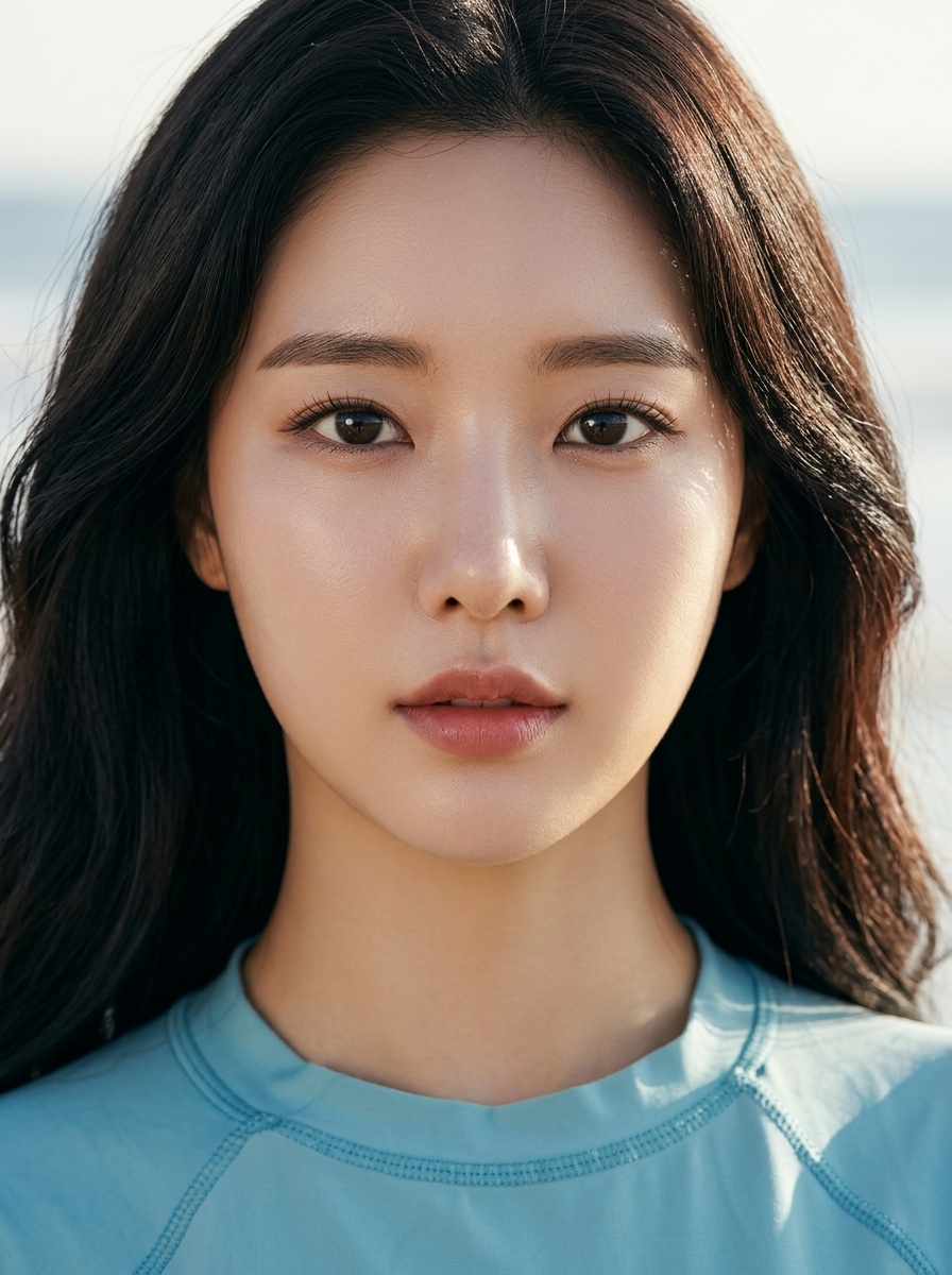 가상모델 #1458 얼굴 원본 10